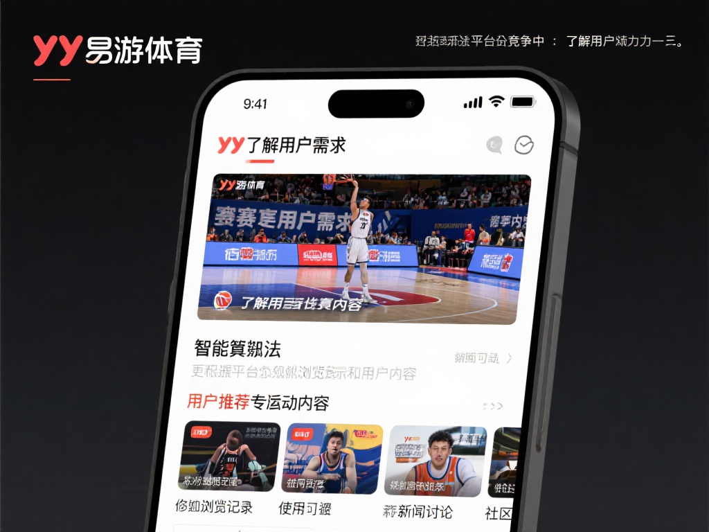 YY易游体育详解:功能特色全揭秘 如今的平台竞争中,“了解用户需求”成为核心竞争力之