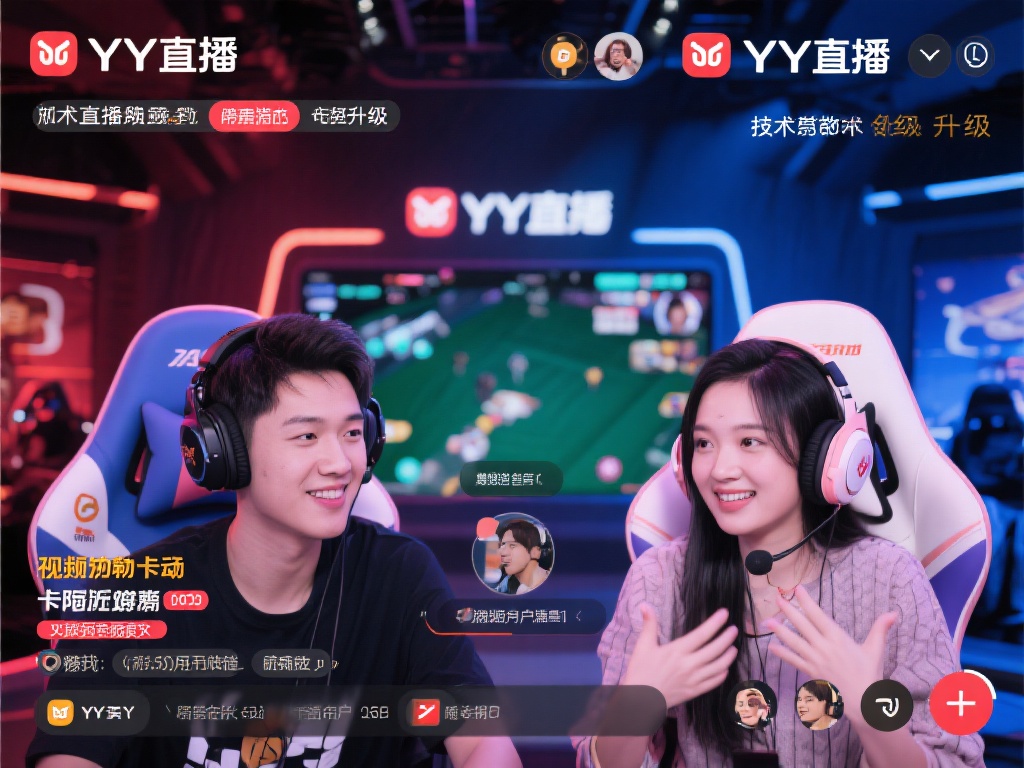 易乐游YY直播互动功能备受玩家热捧原因解析 此外,YY直播在技术上进行了极大的升级,不仅画面流
